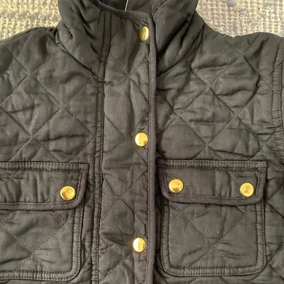 J CREW FACTORY XS Quilted field jacketItem J4550 black